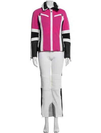 Pre-owned Fendi Vintage Late 2000's - Early 2010's Pant Set In Pink