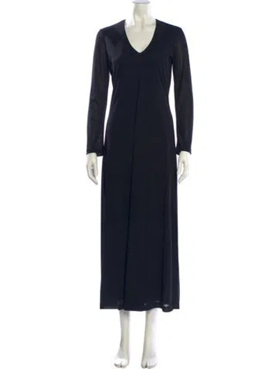 Pre-owned Fendi Vintage Long Dress In Black