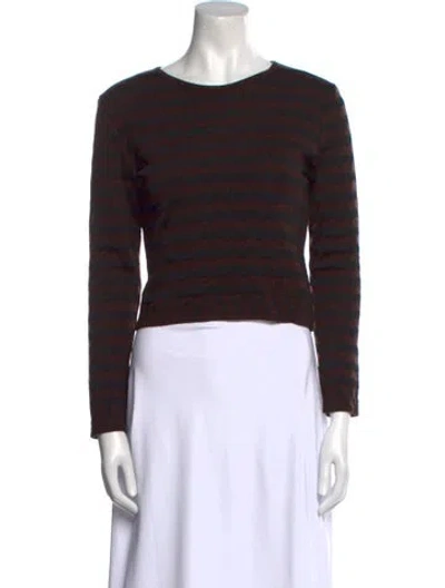 Pre-owned Fendi Vintage Maglia Sweater In Brown