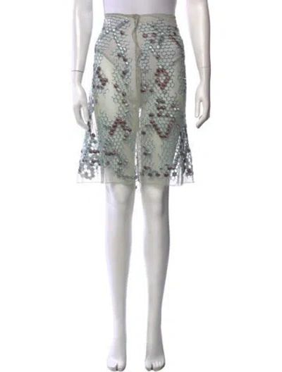 Pre-owned Fendi Vintage Midi Length Skirt In Multicolor