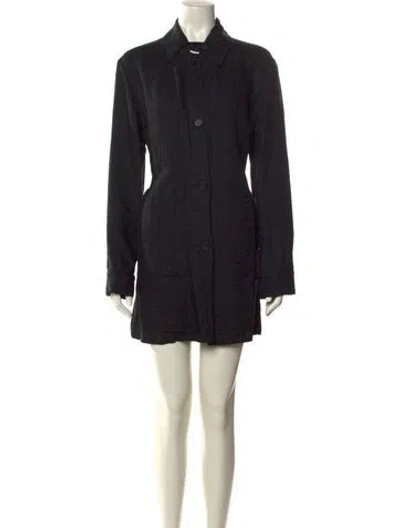 Pre-owned Fendi Vintage Mini Dress In Black