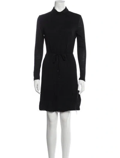 Pre-owned Fendi Vintage Mini Dress In Black