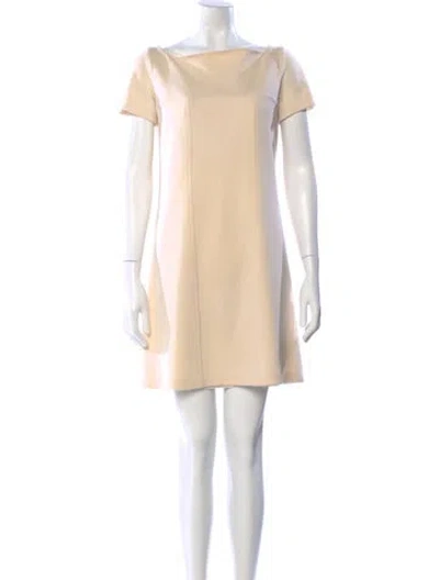 Pre-owned Fendi Vintage Mini Dress In Neutral