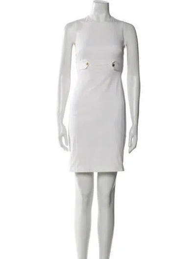 Pre-owned Fendi Vintage Mini Dress In Neutral