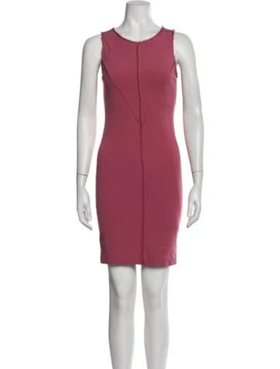 Pre-owned Fendi Vintage Mini Dress In Pink