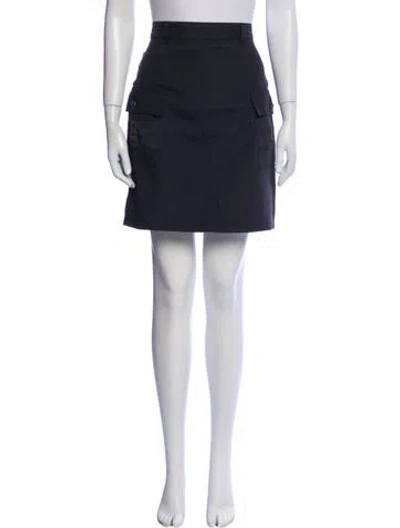 Pre-owned Fendi Vintage Mini Skirt In Black