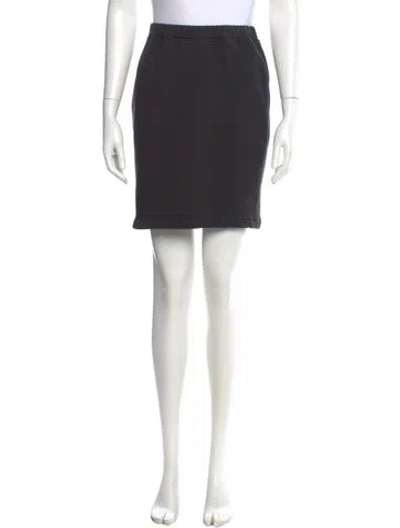 Pre-owned Fendi Vintage Mini Skirt In Black