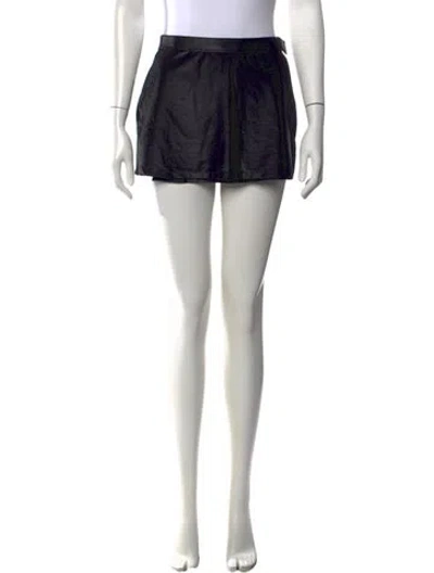 Pre-owned Fendi Vintage Mini Skirt In Black
