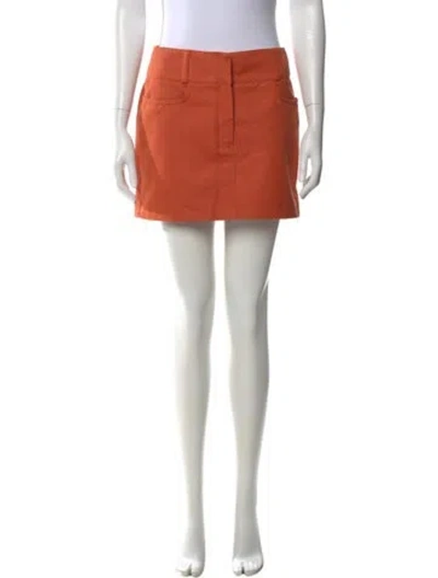 Pre-owned Fendi Vintage Mini Skirt In Neutral