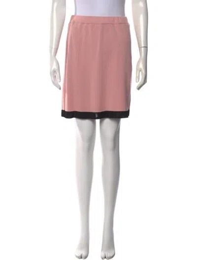 Pre-owned Fendi Vintage Mini Skirt In Pink
