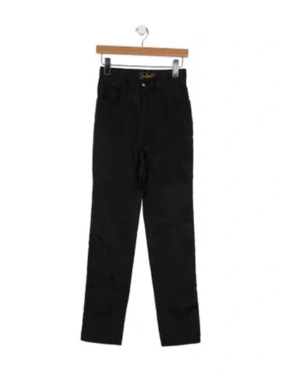 Pre-owned Fendi Vintage Straight Leg Jeans In Gray