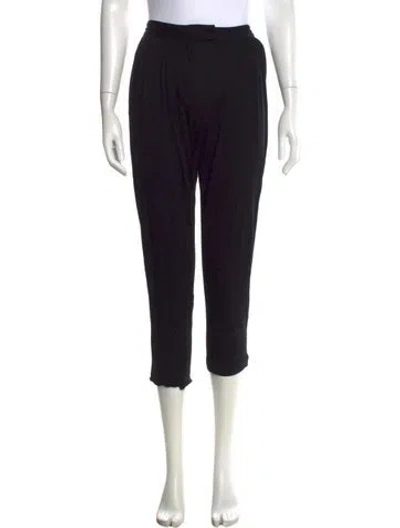 Pre-owned Fendi Vintage Straight Leg Pants In Black