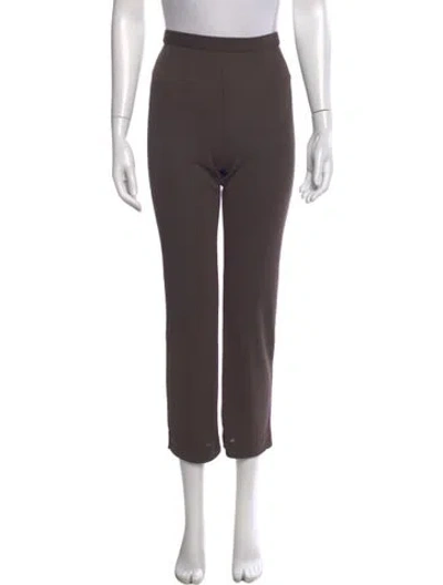 Pre-owned Fendi Vintage Straight Leg Pants In Brown