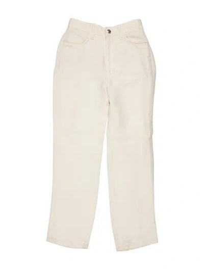 Pre-owned Fendi Vintage Straight Leg Pants In Neutral