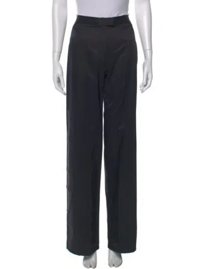 Pre-owned Fendi Vintage Wide Leg Pants In Black