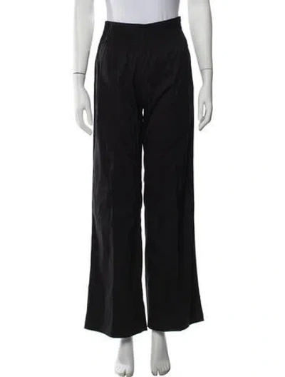 Pre-owned Fendi Vintage Wide Leg Pants In Black