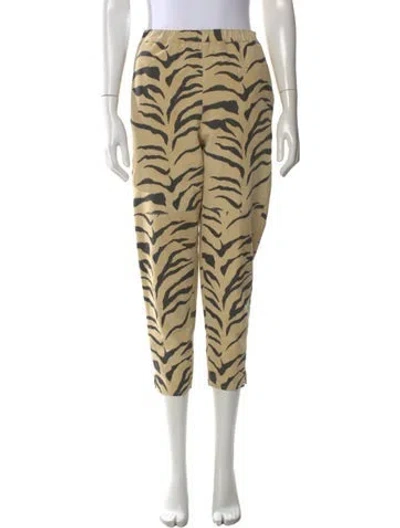 Pre-owned Fendi Vintage Wide Leg Pants In Neutral