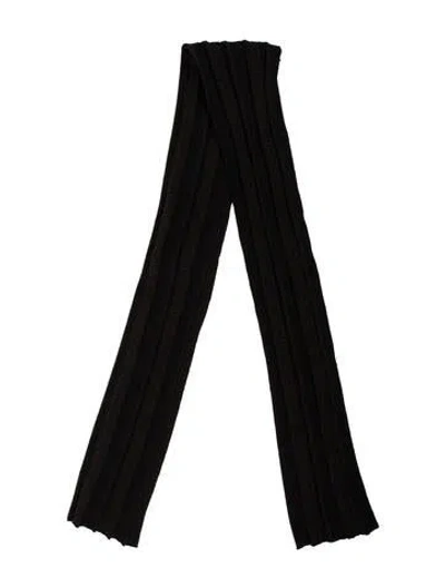 Pre-owned Fendi Vintage Zucca Ff Logo Scarf In Brown