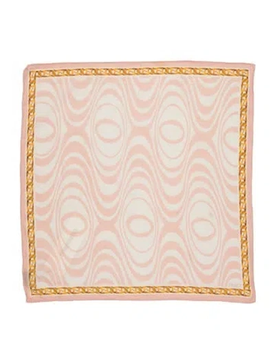Pre-owned Fendi Vintage Zucchino Ff Logo Scarf In Neutrals