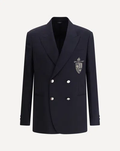 Fendi Virgin Wool Formal Jacket