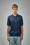 Fendi Viscose Polo Shirt In Blue