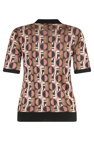 FENDI FENDI VISCOSE T-SHIRT