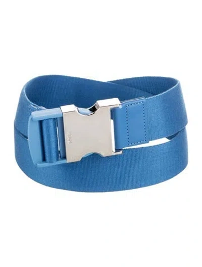 Pre-owned Fendi Waist Belt In Blue