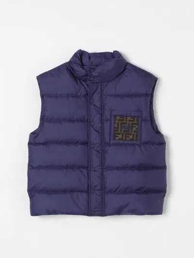 Fendi Waistcoat  Kids Color Blue