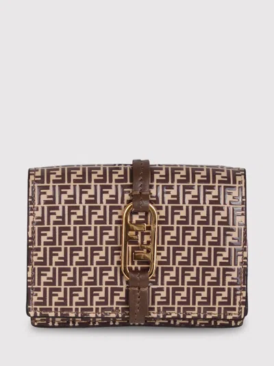 Fendi Wallet In Brown