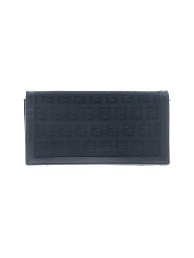 Pre-owned Fendi Wallet In Black