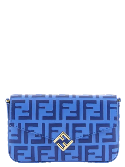 Fendi Wallet In Blue