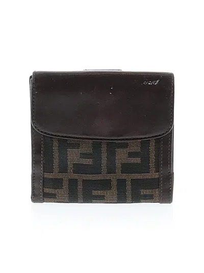 Pre-owned Fendi Wallet In Brown