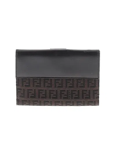 Pre-owned Fendi Wallet In Brown