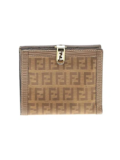 Pre-owned Fendi Wallet In Brown