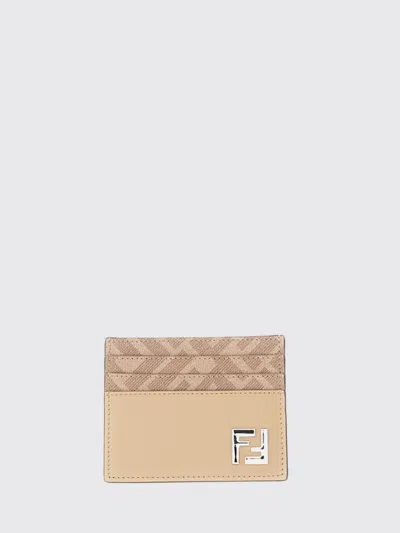 Fendi Wallet  Men Color Beige In Sand