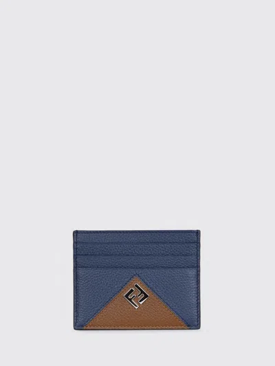 Fendi Wallet Men In Blue