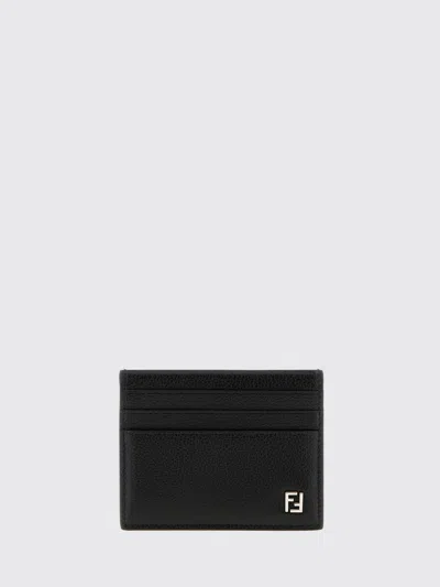 Fendi Wallet Men Color Black