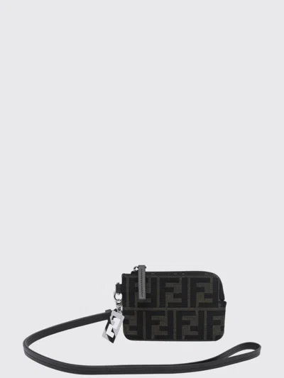 Fendi Wallet Men Color Brown