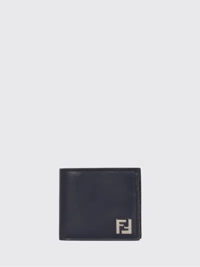 Fendi Wallet Men  In Blue
