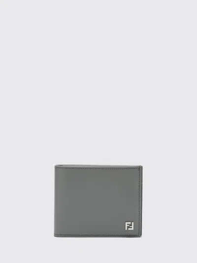 Fendi Wallet Men  In Gray