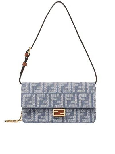Fendi Wallet On Chain Accessories In Red