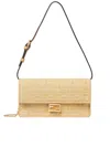 Fendi Wallet On Chain Baguette In Gold