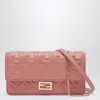 Fendi Wallet On Chain Baguette In Macaron Nappa Leather Women In Multi