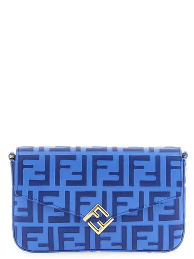 Fendi Wallet On Chain In Blue