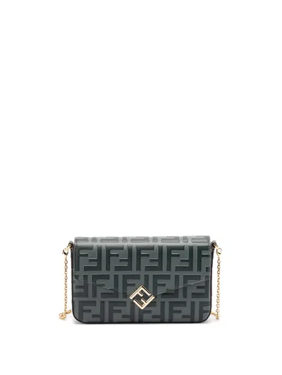 Fendi Wallet On Chain In Green