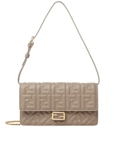 Fendi Wallet On Chain Nap Matisse Bags In Brown
