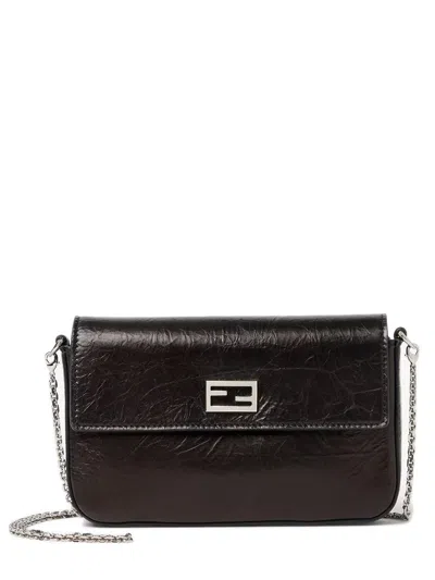 Fendi Wallet On Chain Tube In Black
