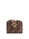 Fendi Wallet On Chain Baguette In Vk Maya Black Os