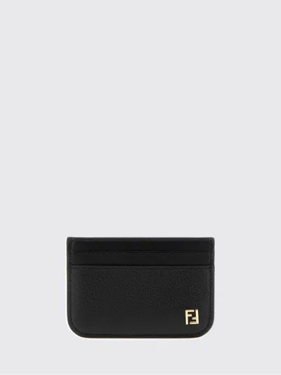 Fendi Wallet Woman In Black