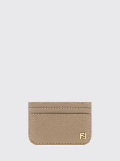 Fendi Wallet Woman In Brown
